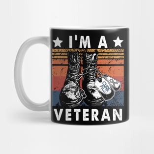 Cure ALS I'm A Veteran Gift Mug